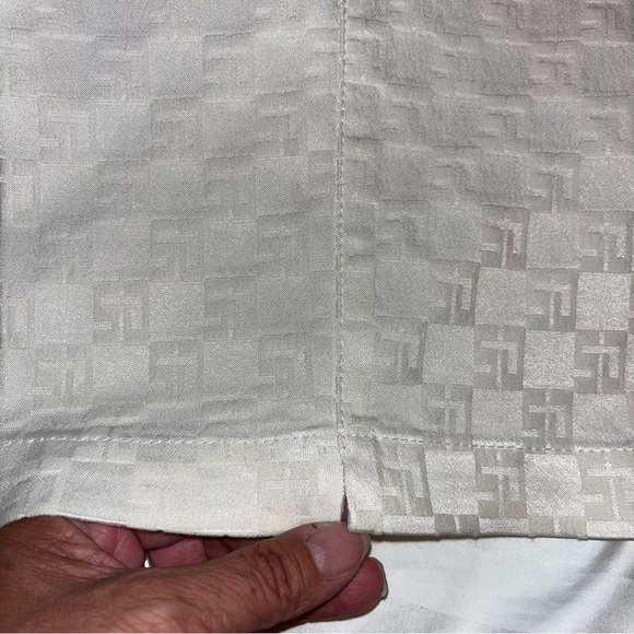 St. John Sport High Rise Straight Leg Monogrammed Pants - Picture 6 of 12